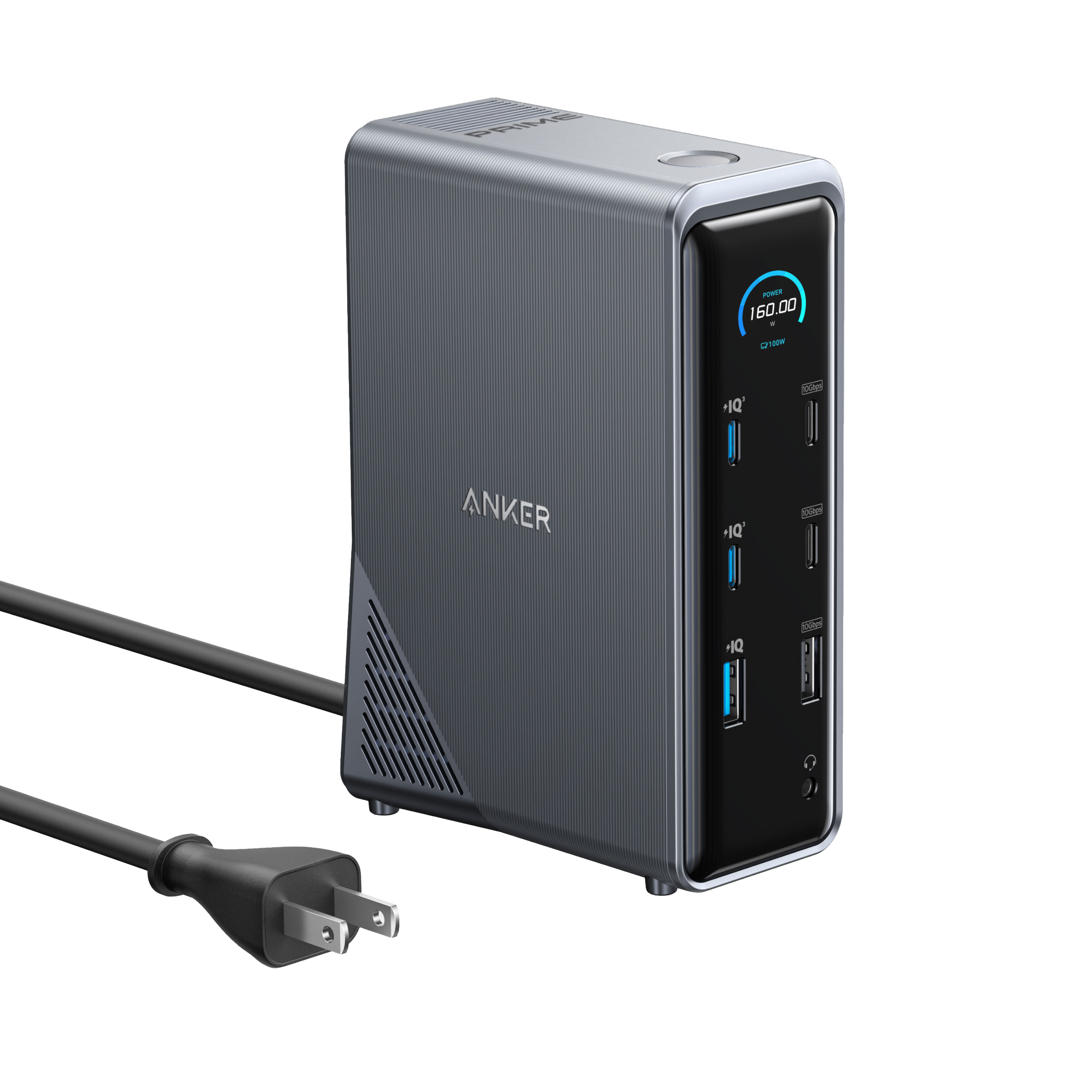 Anker Prime Charging Docking Station - 14 In 1 Hub With Dual Display And 160W Total Power For Fast Charging by Anker
