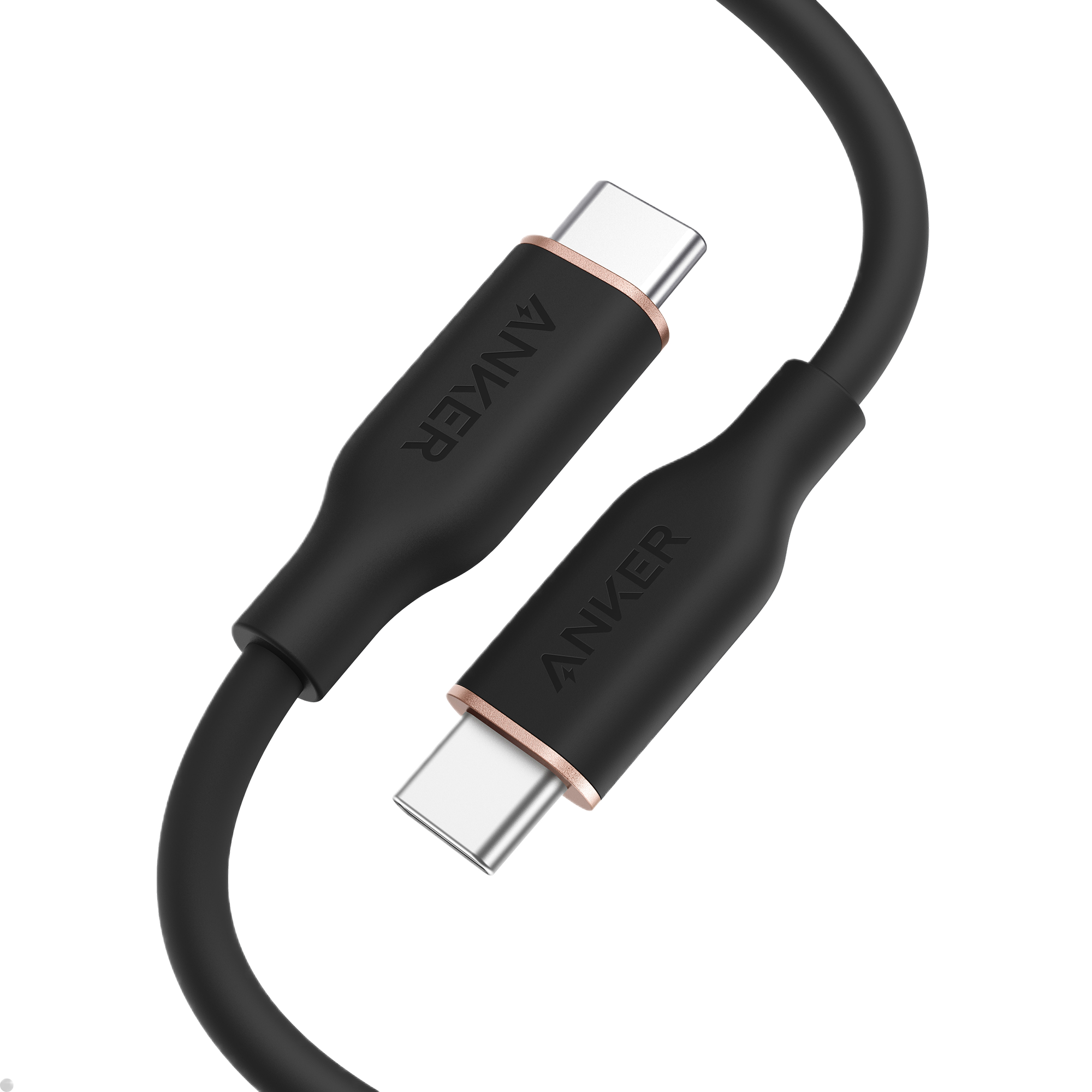 Anker 643 USB-C To USB-C Cable Flow Silicone - Soft-Touch Finish For Durable Daily Fast Charging by Anker