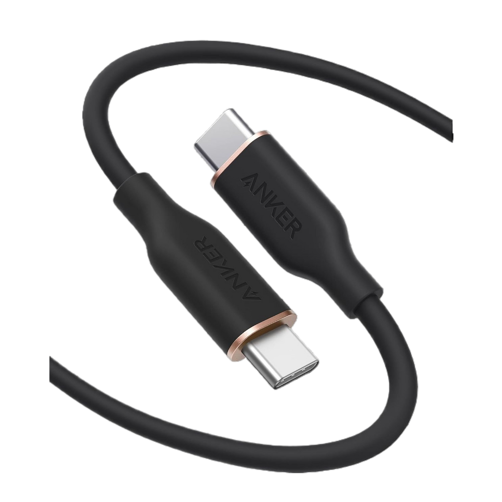 Anker 643 USB-C To USB-C Cable Flow Silicone - Soft-Touch Finish For Durable Daily Fast Charging by Anker