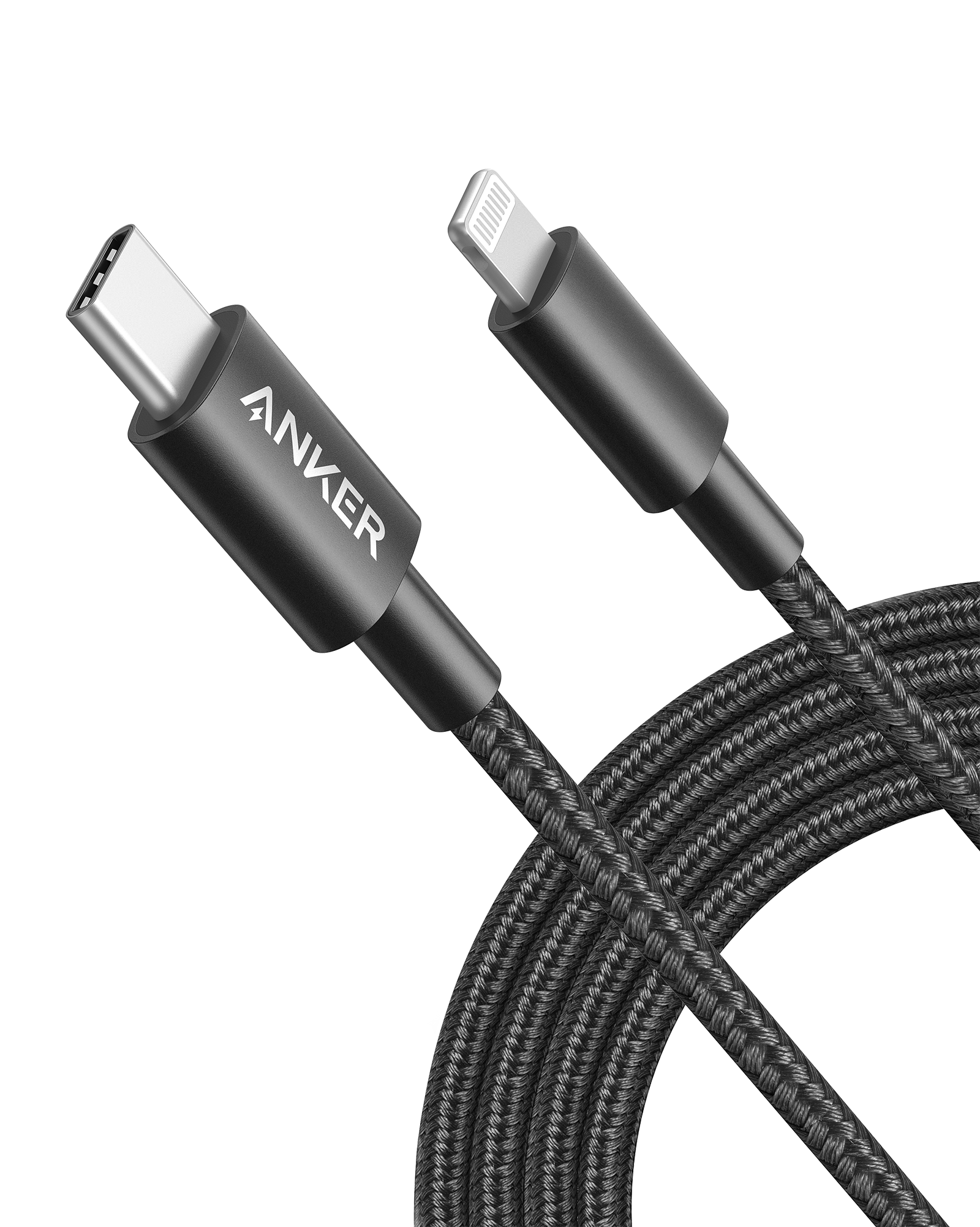 Anker 331 USB-C to Lightning Cable - Durable Fast Charging for iPhone On The Go Everyday by Anker