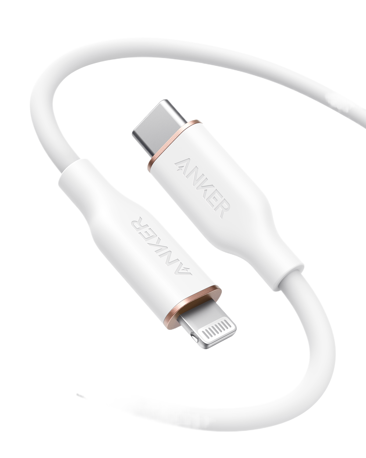 Anker 641 USB-C to Lightning Cable Flow 3 ft Silicone - Soft Silicone Finish for Premium Durability by Anker