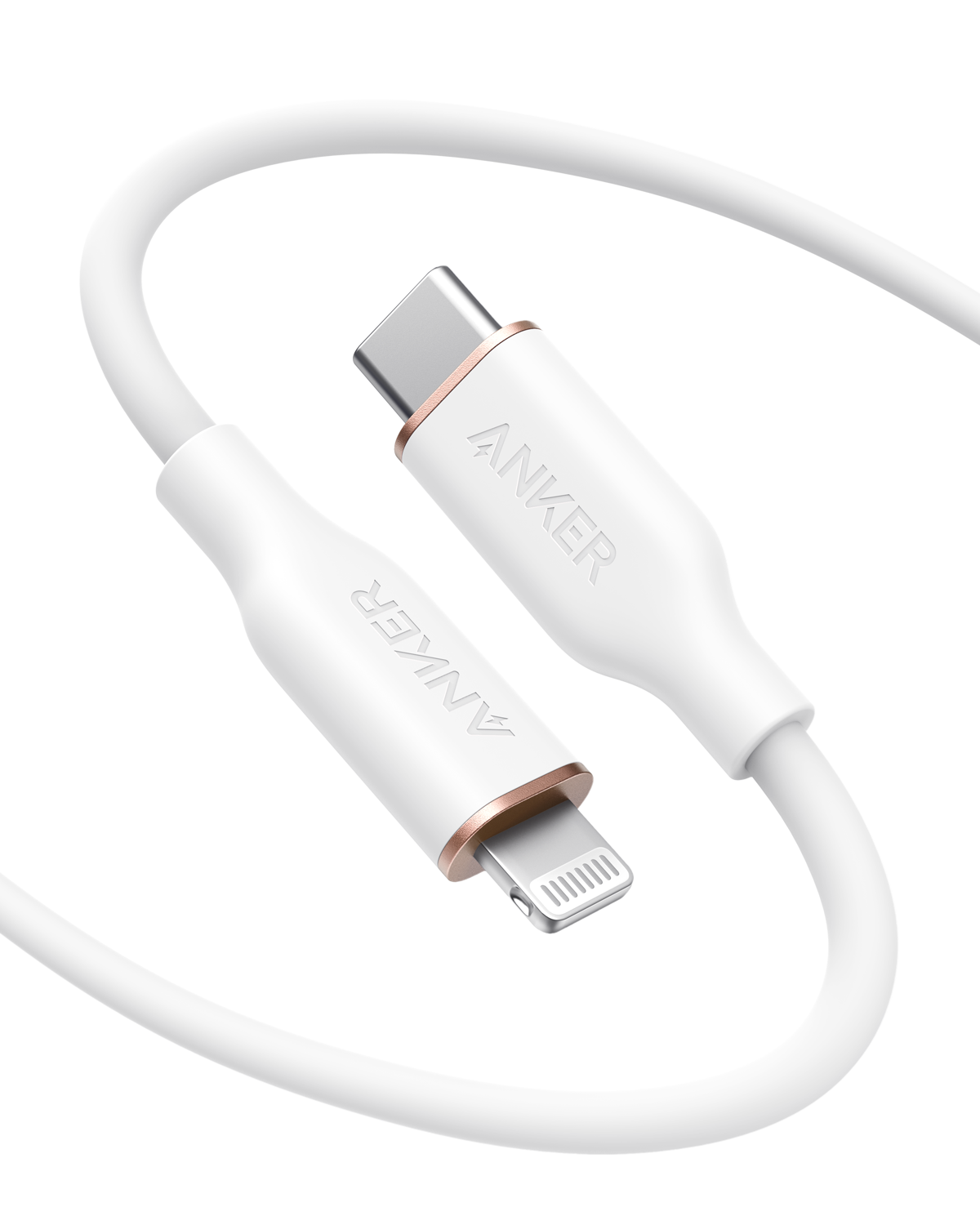 Anker 641 USB-C to Lightning Cable Flow Silicone - Soft Touch Durability and Fast Charging on the Go by Anker