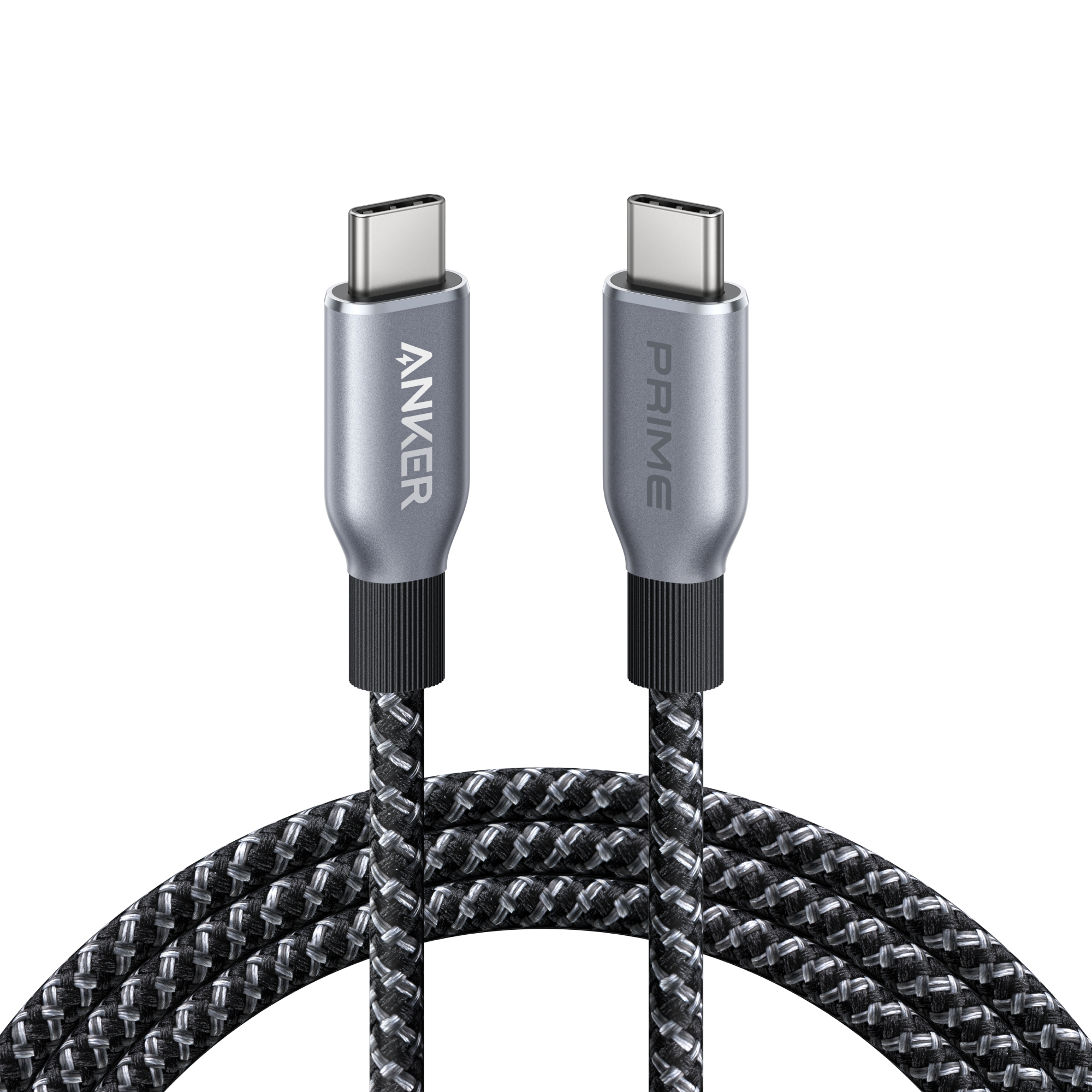 Anker Prime USB-C to USB-C Cable 240W Upcycled-Braided - High-Capacity Power Delivery for Fast Charging by Anker