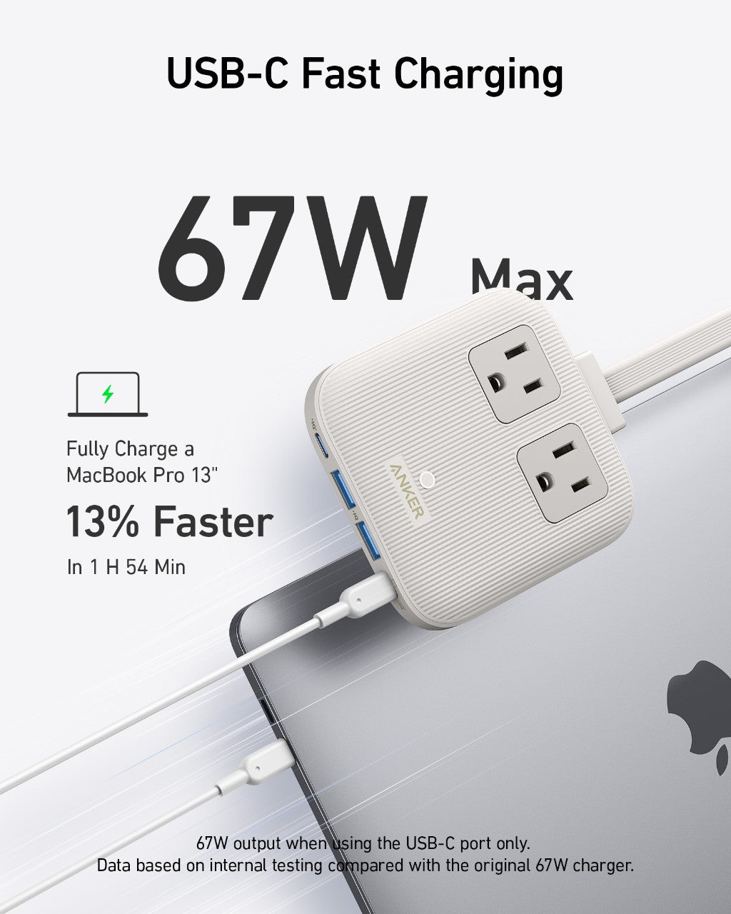 Anker Nano Charging Station 6-In-1 67W - Compact All-In-One Hub For MacBook Pro And Busy Desks by Anker