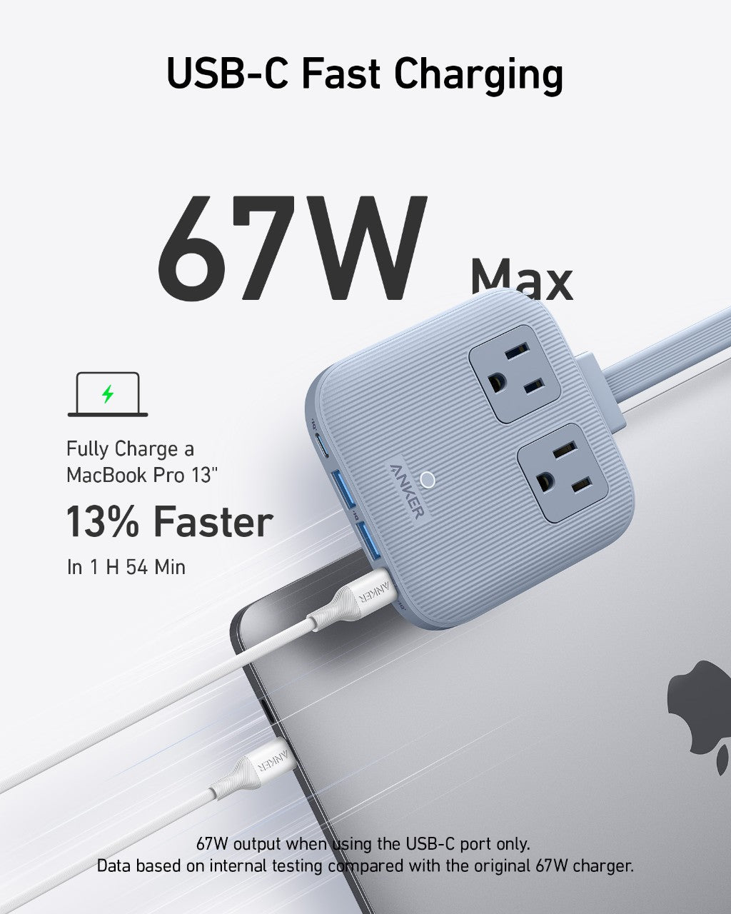 Anker Nano Charging Station 6-In-1 67W - Compact All-In-One Hub For MacBook Pro And Busy Desks by Anker
