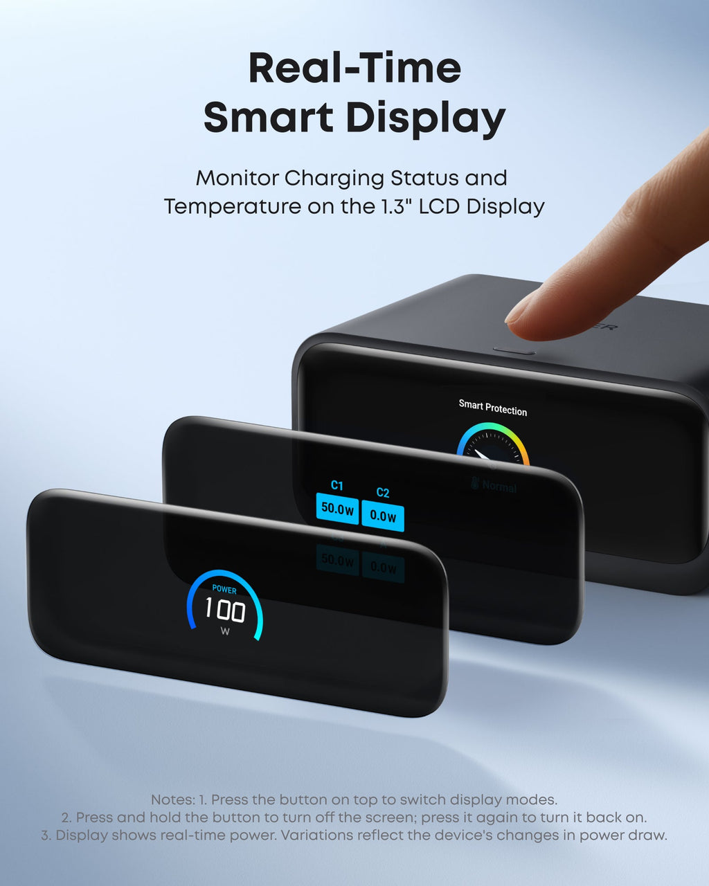 Anker Nano Charging Station - 7-In-1 100W Power Hub With Cable Management For Busy Desks by Anker