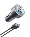 Anker 535 Car Charger - 67W Fast USB C Power For Up To Three Devices On The Go Travel Ready And Compact by Anker