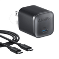 Anker Nano Charger 45W With USB C To USB C Cable - GaN Fast Charging For On The Go Travel by Anker