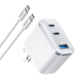 Anker Nano Charger 70W 3-Port - Ultra-Compact Fast USB-C Power for MacBook Pro and On the Go by Anker