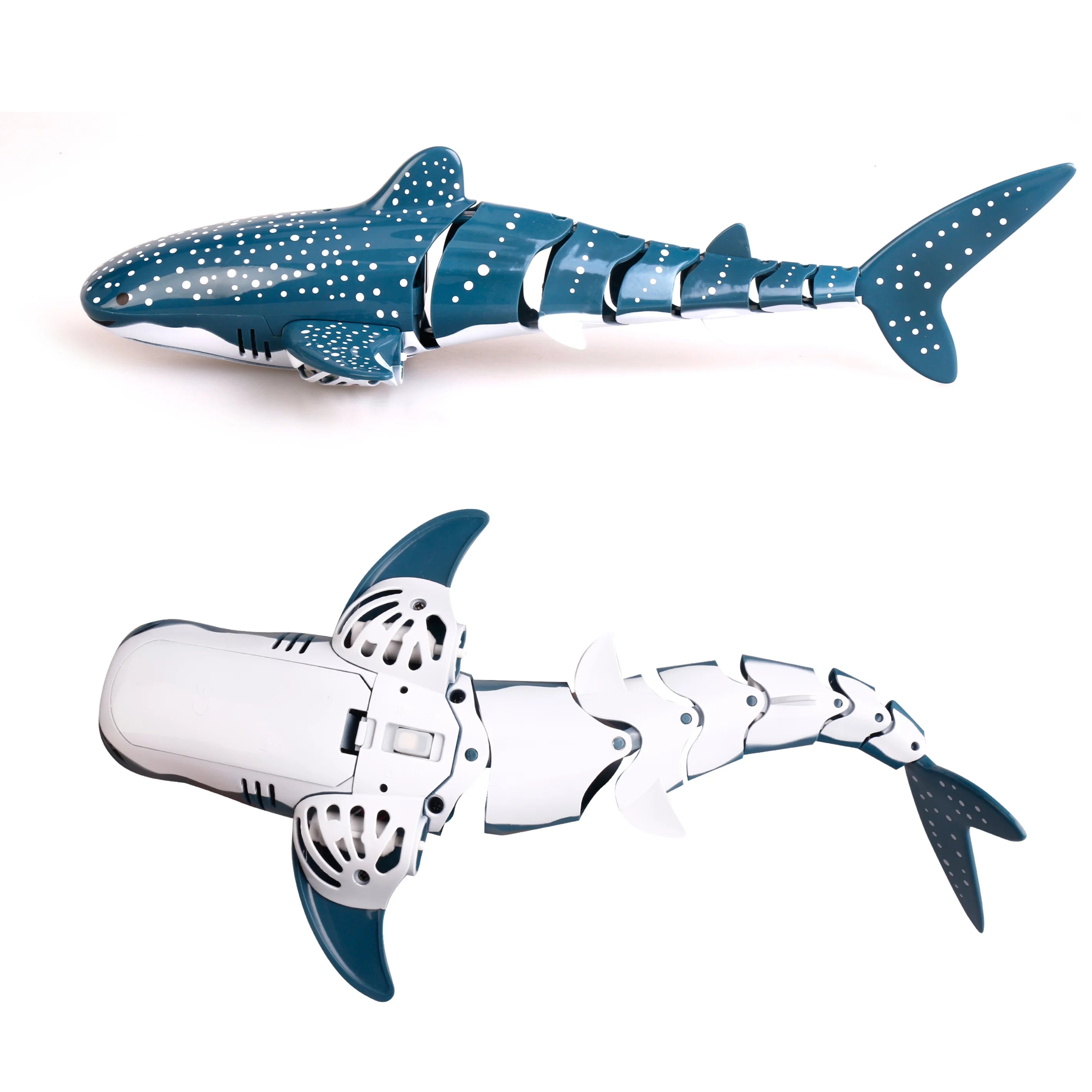 Smart Rc Shark whale Spray Water Toy Remote Controlled Boat ship Submarine Robots Fish Electric Toys for Kids Boys baby Children by Tech-Home Store