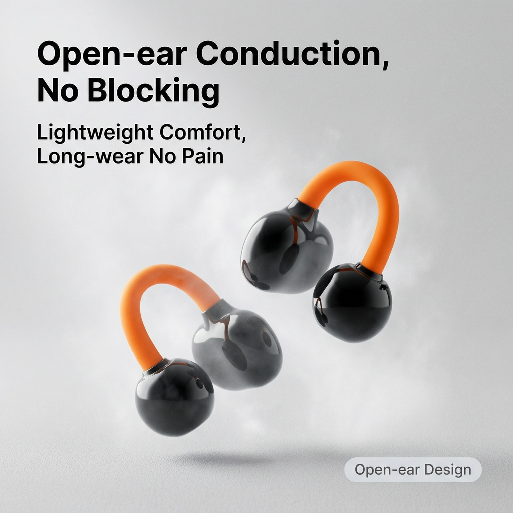 Clip-On Air Conduction Buds by ATECH