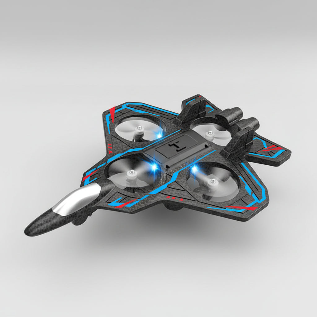Cross-border new product remote control fighter four-channel suspension drone tumbling stunt toy foam drone by Tech-Home Store