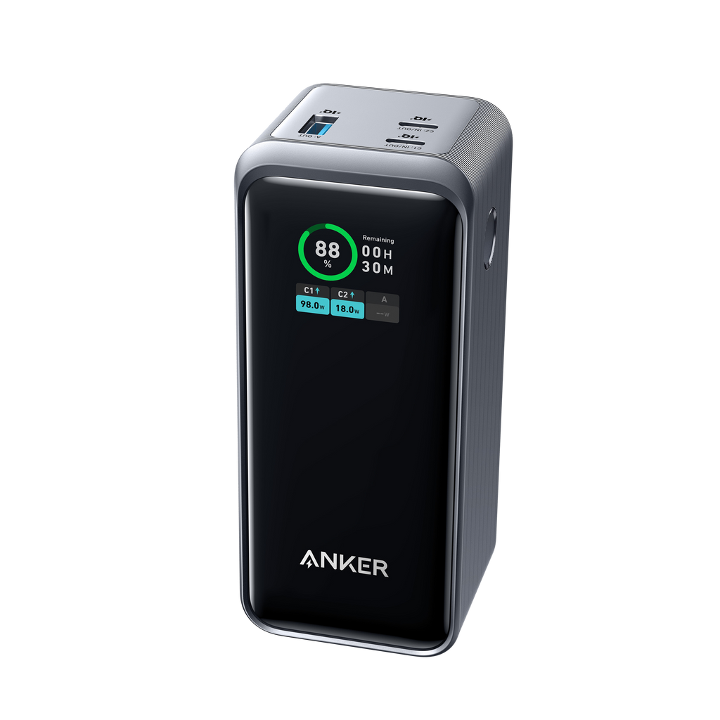 Anker Prime Power Bank 20K 200W - High Speed 200W Multi-Device USB-C And USB-A Charging by Anker