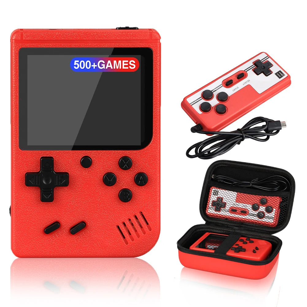 2.4Inch Retro Portable Mini Handheld Game Player 8 Bit Video Game Console Built-in 500 Games Gameboy For Kid Gift by Tech-Home Store