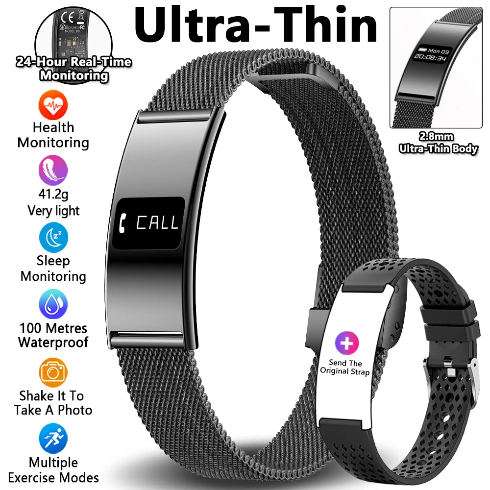 Men Women Smart Bracelet Heart Rate Sleep Monitor Health Smart Band Waterproof Sports Fitness Tracker Smartwatch For Android iOS by Tech-Home Store