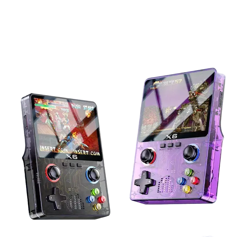 Original X6 Handheld Console 3.5 Inch IPS Screen Dual Joystick 11 Simulators GBA by Tech-Home Store