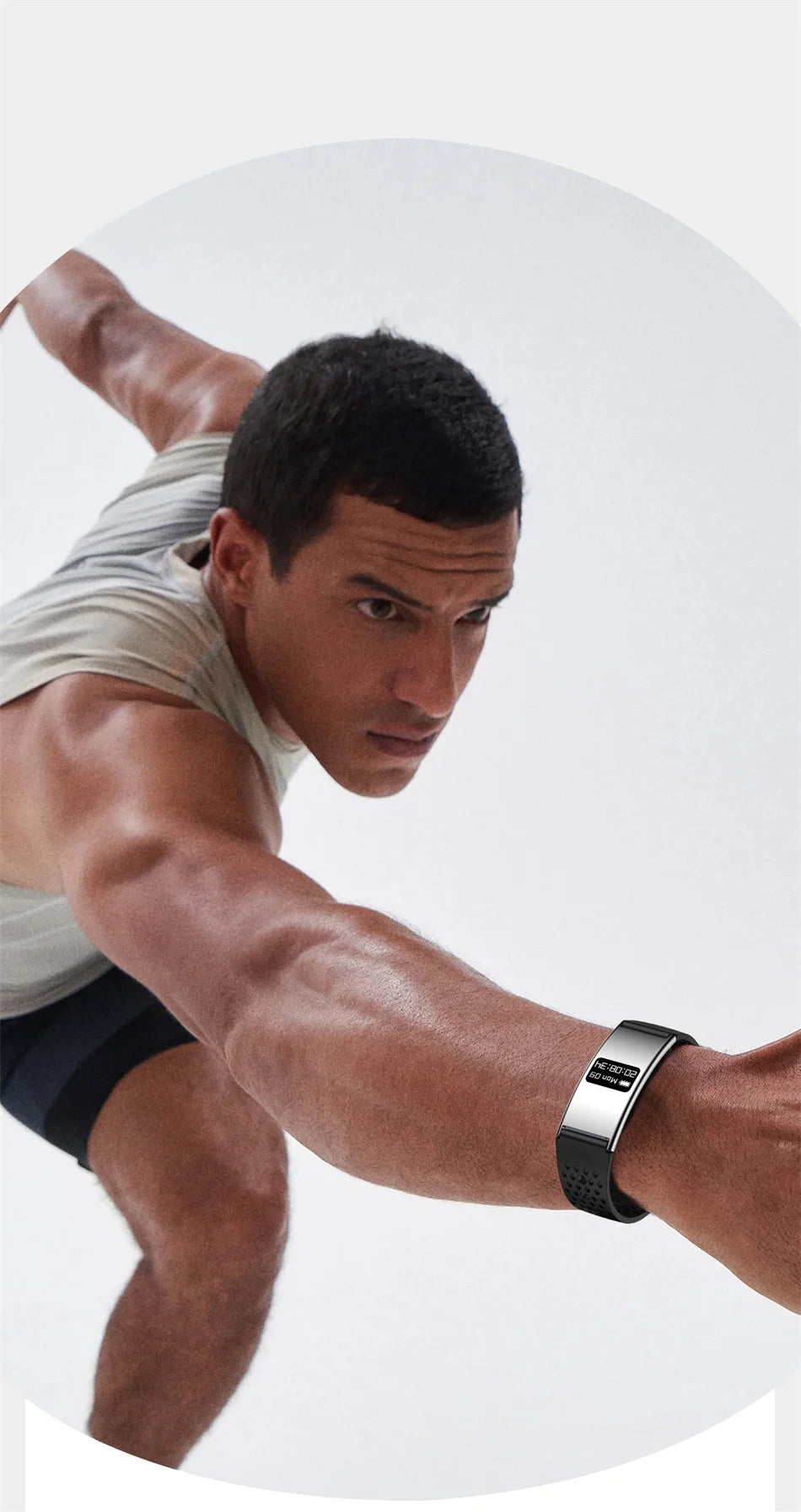 Men Women Smart Bracelet Heart Rate Sleep Monitor Health Smart Band Waterproof Sports Fitness Tracker Smartwatch For Android iOS by Tech-Home Store