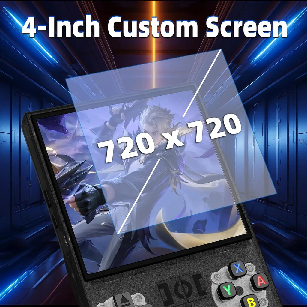 R36 Max Console Handheld Game Players 4inch IPS Screen Open Source Console Retro Pocket Video Player 64G/128G Up to 22000+ Games by Tech-Home Store
