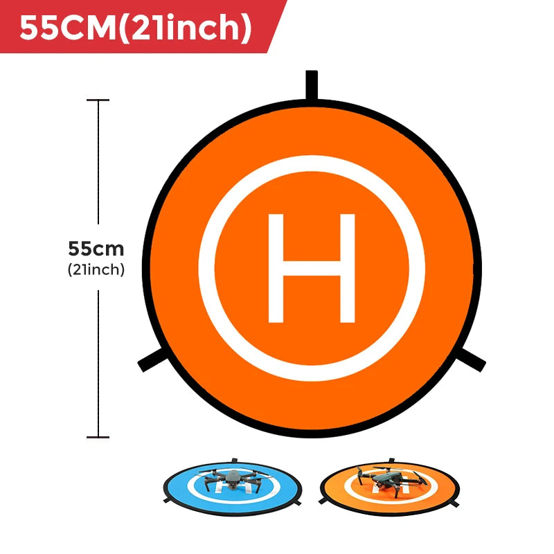 55cm Drone Quadcopters Accessories Universal 75cm Foldable Landing Pad