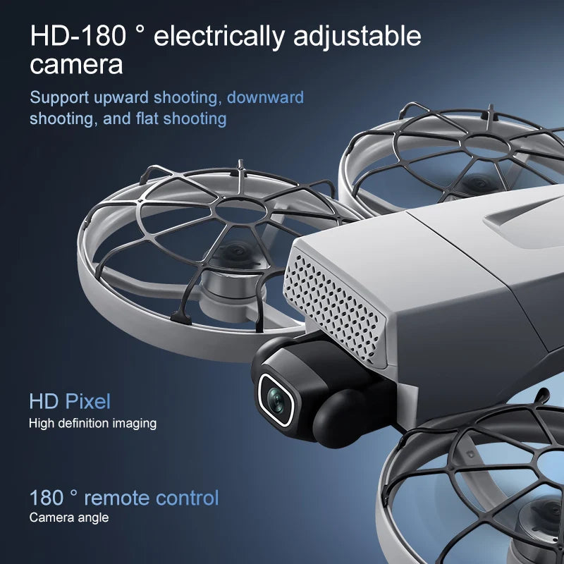 Mini 4 Pro Drone - Foldable Brushless Servo Gimbal Dual Camera For Stable 4K Aerial Photography by Tech-Home Store
