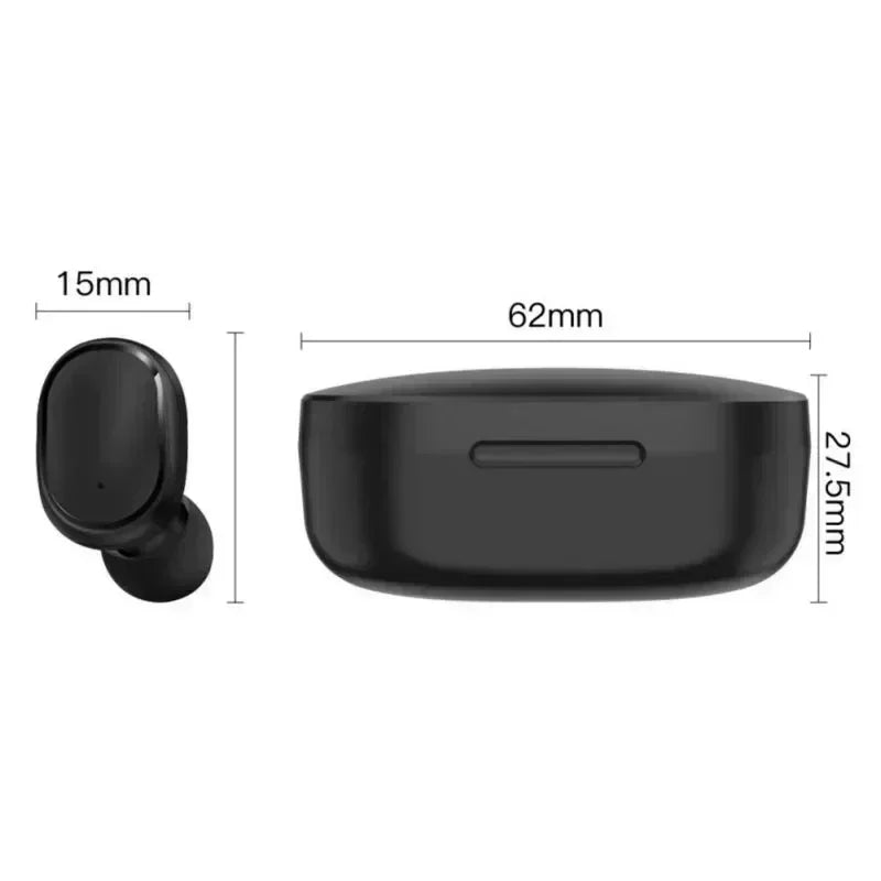 E6S Wireless Bluetooth Earphones TWS Bluetooth Headset Wireless Earbuds Noise Cancelling Earphones with Microphone Headphones by Tech-Home Store