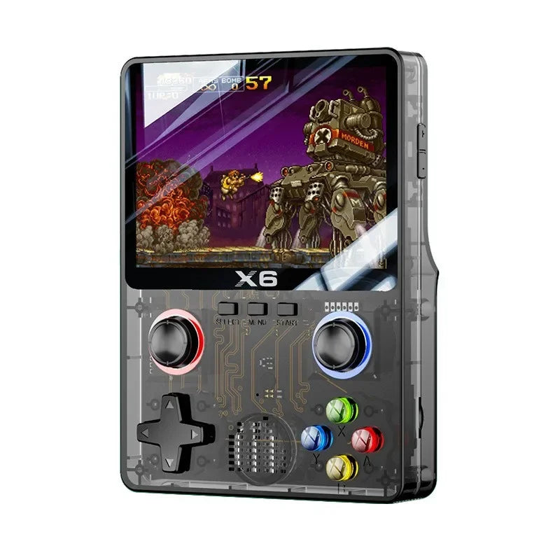 Original X6 3.5Inch IPS Screen Handheld Game Player Dual Joystick 11 Simulators GBA Video Game Console for Kids Gifts by Tech-Home Store
