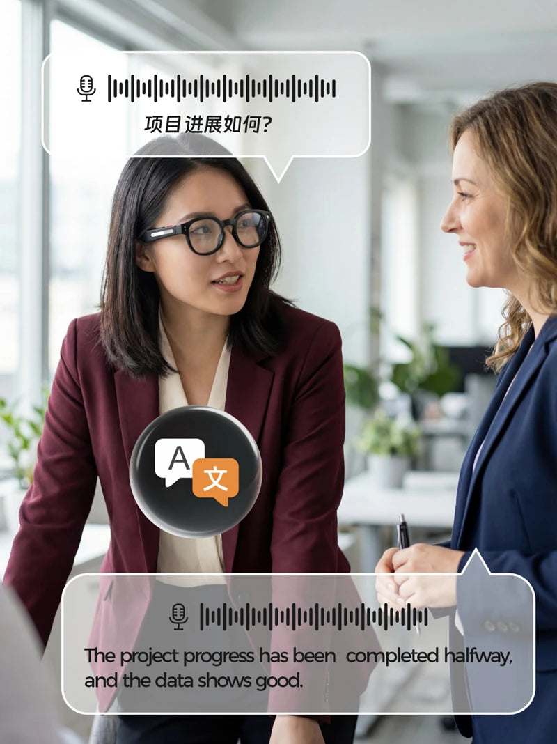 AI Vision Smart Sun Glasses - Translation Ready With 8MP Camera 4K Video Bluetooth Calls by Tech-Home Store