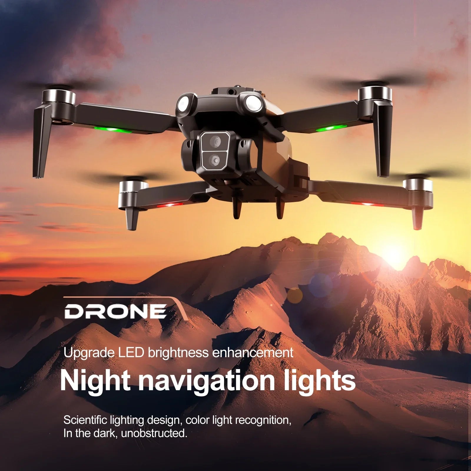 M8 GPS Drone with 4K EIS Camera | Optical Flow Altitude Hold & Obstacle Avoidance | Foldable Long Range of 5000M | RC Quadcopter by Tech-Home Store