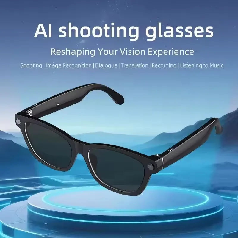 AI Vision Smart Sun Glasses - Translation Ready With 8MP Camera 4K Video Bluetooth Calls by Tech-Home Store