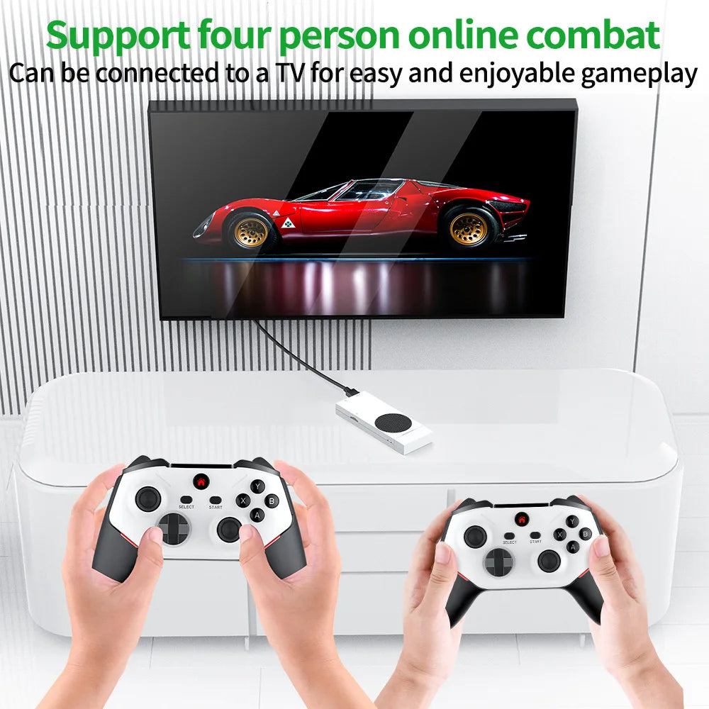 M88 Retro Game Console Stick,20000+ Video Games,40+ Emulators,4-Player Online Battles,4K Dual 3D Rocker Plug and Play Emulator by Tech-Home Store