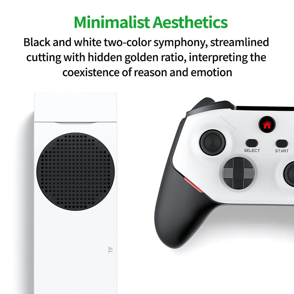 M88 Retro Game Console Stick,20000+ Video Games,40+ Emulators,4-Player Online Battles,4K Dual 3D Rocker Plug and Play Emulator by Tech-Home Store