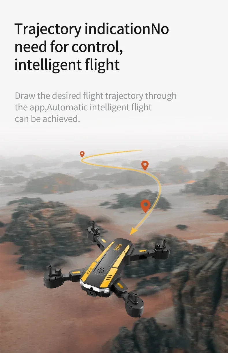 NovaTech G6 Drone - Dual Camera 5G Live Streaming Foldable GPS Quad With Obstacle Avoidance by Tech-Home Store
