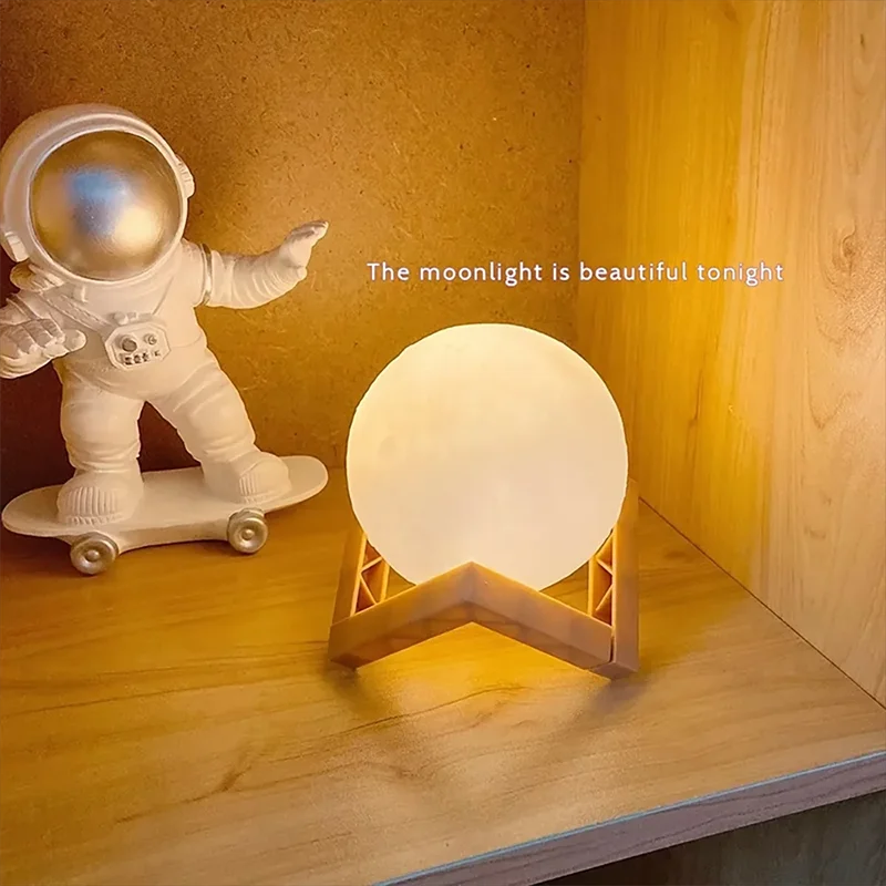 Book Light LED Moon Light Galaxy Light, Moon Night Light by Tech-Home Store
