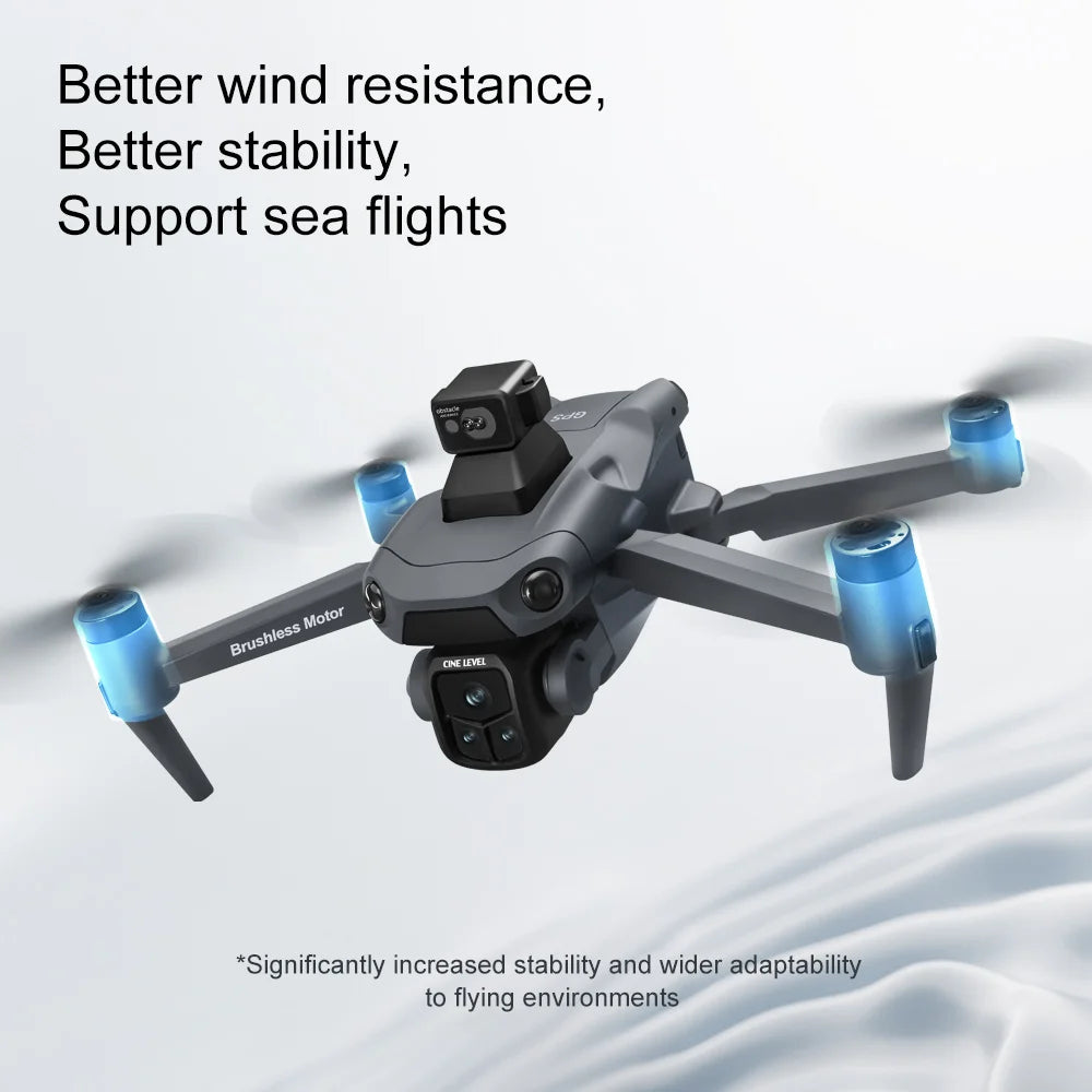 V918 Max Drone Laser Obstacle Avoidance 8K GPS Professional Camera FPV 3000M RC Quadcopter with LCD Screen Remote Control Gifts by Tech-Home Store