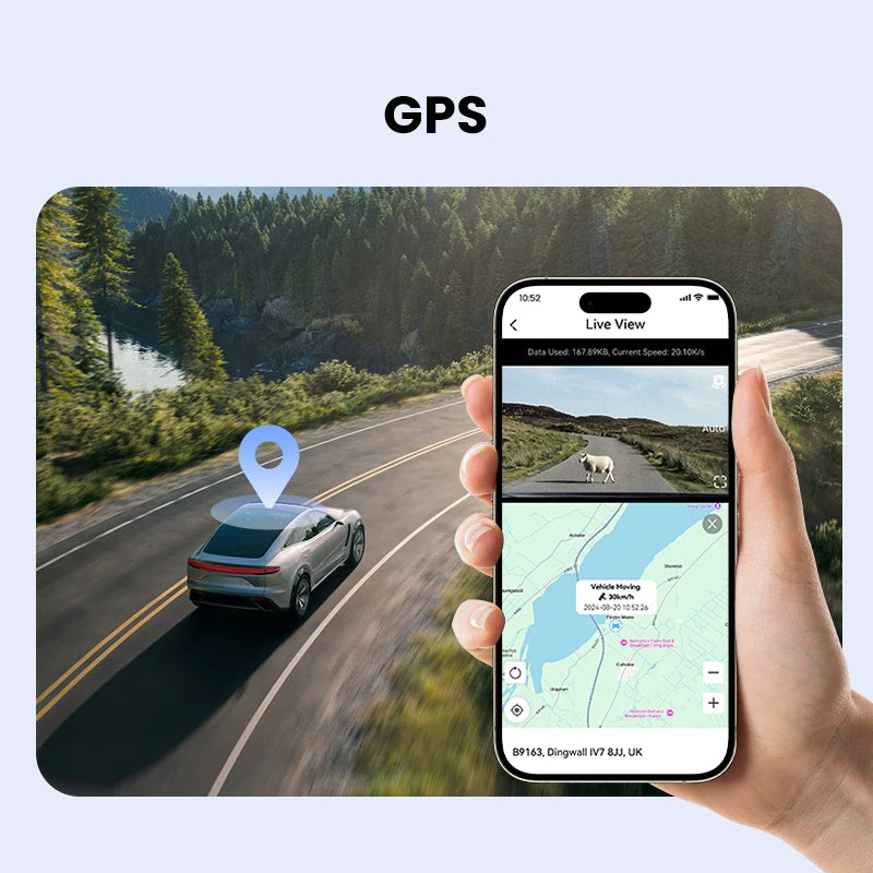 DDPAI Dash Cam Z50 Pro - 4K UHD Dual-Channel With 3-Inch IPS Display And GPS ADAS Wi-Fi by Tech-Home Store