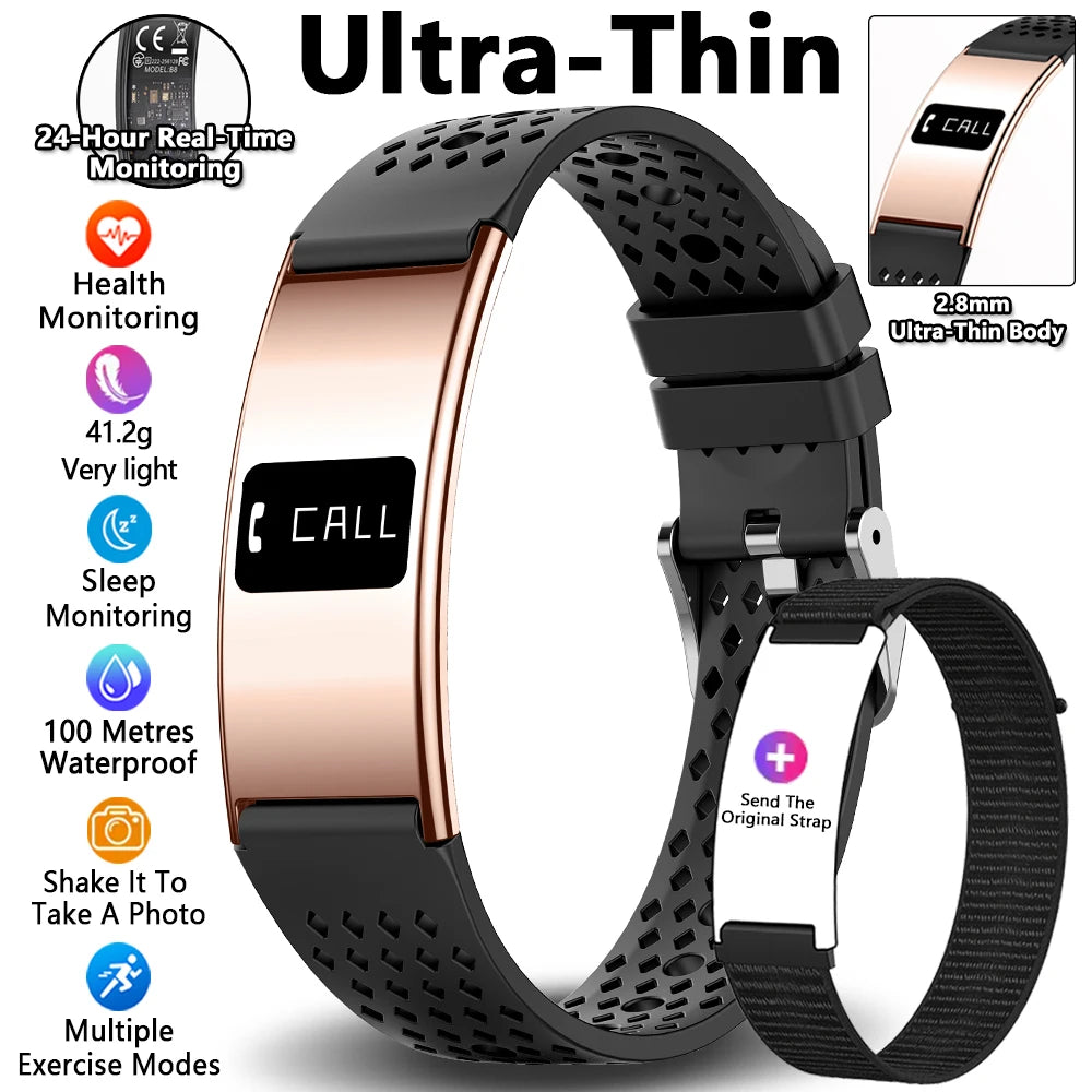 Men Women Smart Bracelet Heart Rate Sleep Monitor Health Smart Band Waterproof Sports Fitness Tracker Smartwatch For Android iOS by Tech-Home Store