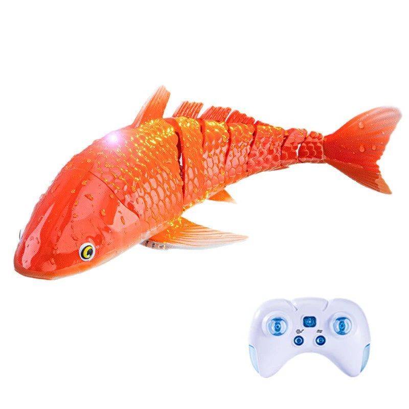 Smart Rc Shark whale Spray Water Toy Remote Controlled Boat ship Submarine Robots Fish Electric Toys for Kids Boys baby Children by Tech-Home Store