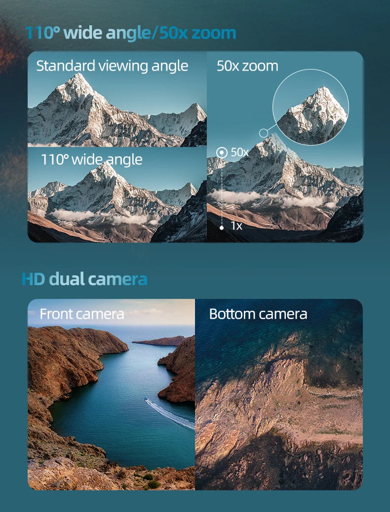 KAITWO PRO Drone - 8K Cinematic Capture With 5G Live Control And 360 Degree Laser Obstacle Avoidance by Tech-Home Store