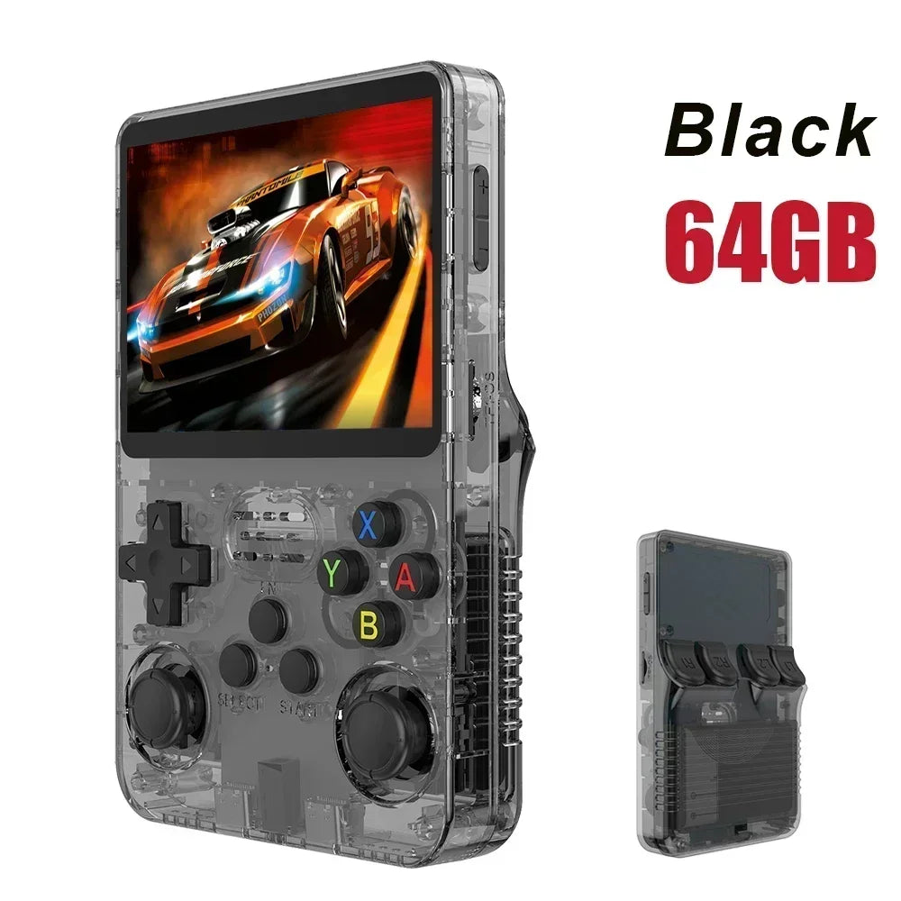 BOYHOM 256G Open Source R36S Retro Game Console - 3.5" IPS Portable Linux ARKOS Handheld | Best Gaming Gift (64G/128G Options) by Tech-Home Store