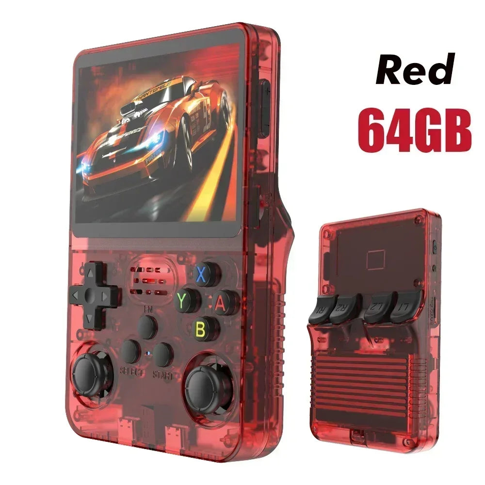BOYHOM 256G Open Source R36S Retro Game Console - 3.5" IPS Portable Linux ARKOS Handheld | Best Gaming Gift (64G/128G Options) by Tech-Home Store