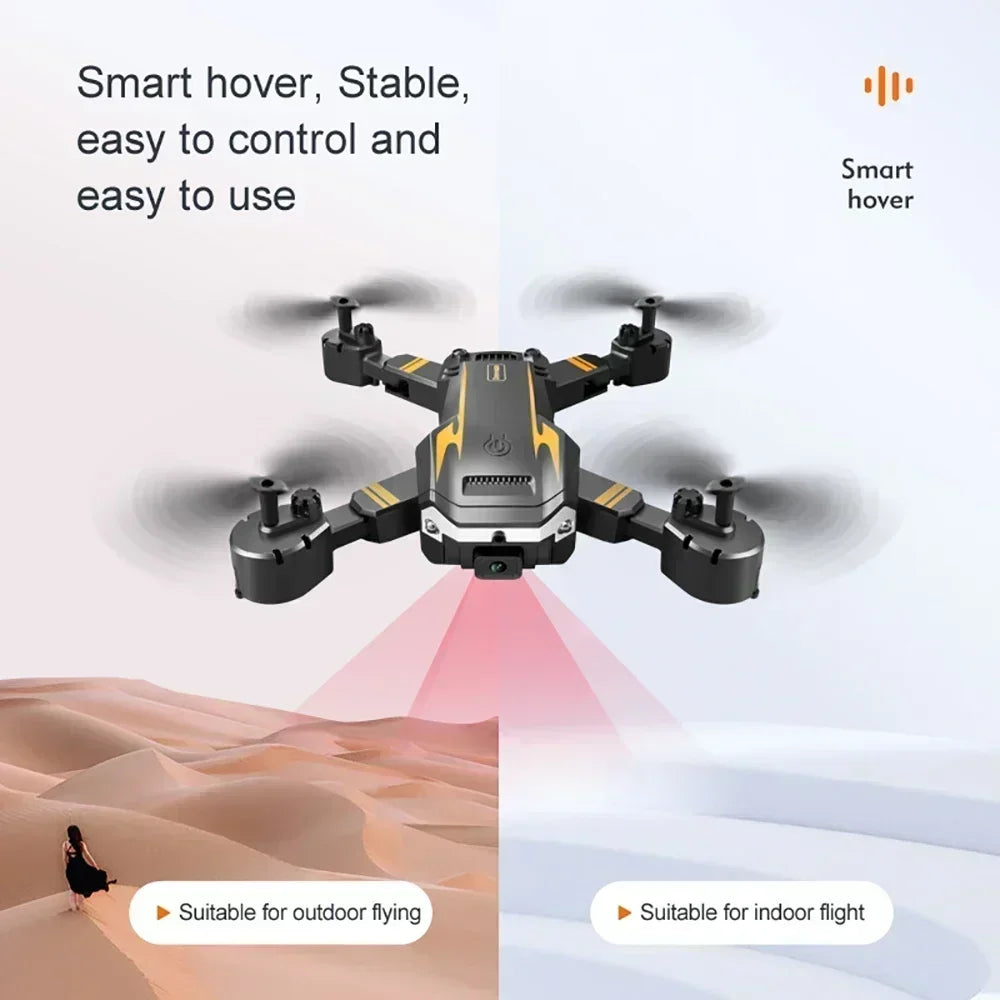 NovaTech G6 Drone - Dual Camera 5G Live Streaming Foldable GPS Quad With Obstacle Avoidance by Tech-Home Store