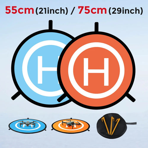 AeroGuard 75cm Foldable Drone Landing Pad - Universal Portable Ground Pad for Secure Takeoffs and Landings by Tech-Home Store
