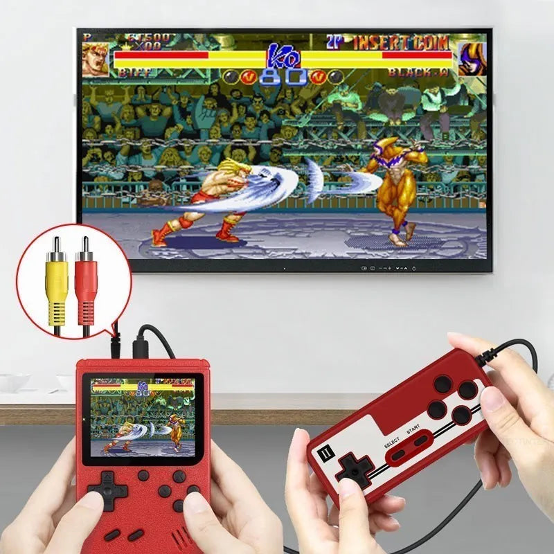 2.4Inch Retro Portable Mini Handheld Game Player 8 Bit Video Game Console Built-in 500 Games Gameboy For Kid Gift by Tech-Home Store