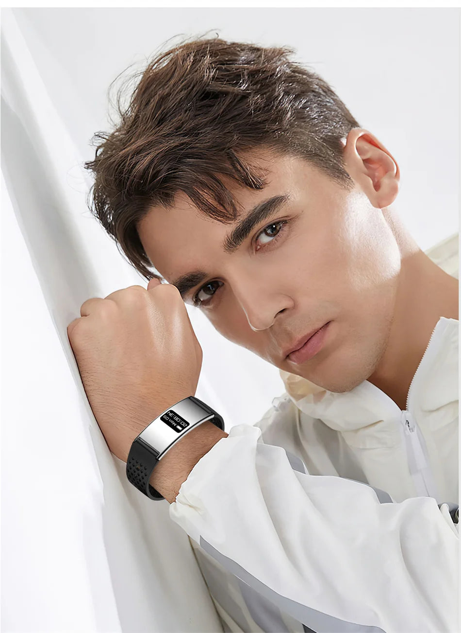 Men Women Smart Bracelet Heart Rate Sleep Monitor Health Smart Band Waterproof Sports Fitness Tracker Smartwatch For Android iOS by Tech-Home Store