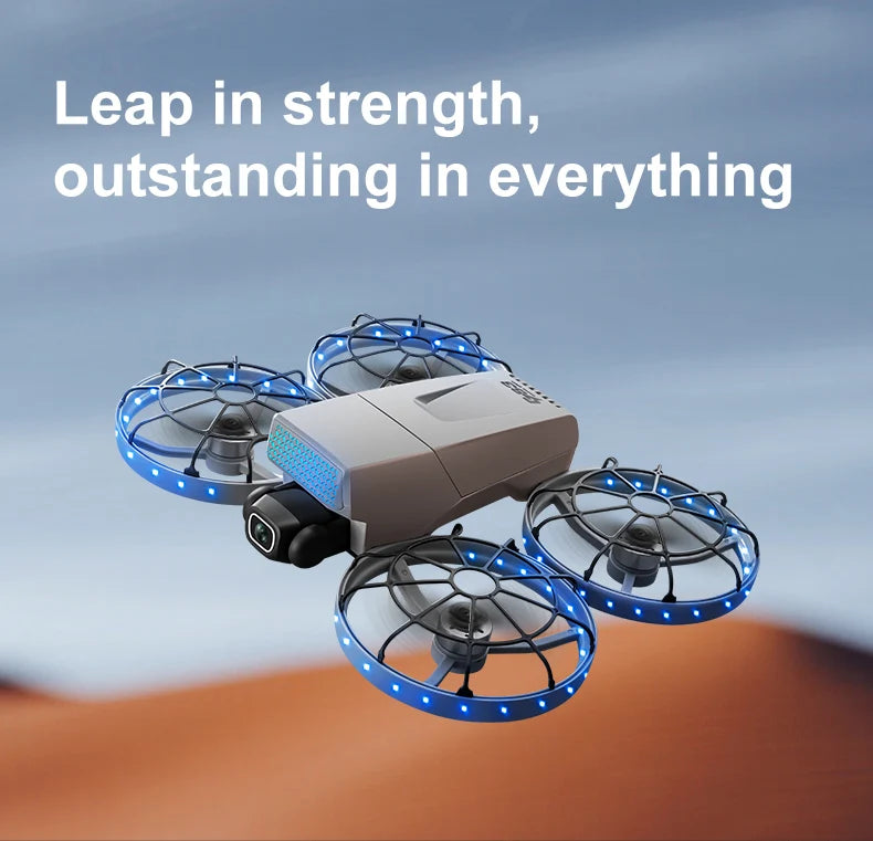 Mini 4 Pro Drone - Foldable Brushless Servo Gimbal Dual Camera For Stable 4K Aerial Photography by Tech-Home Store
