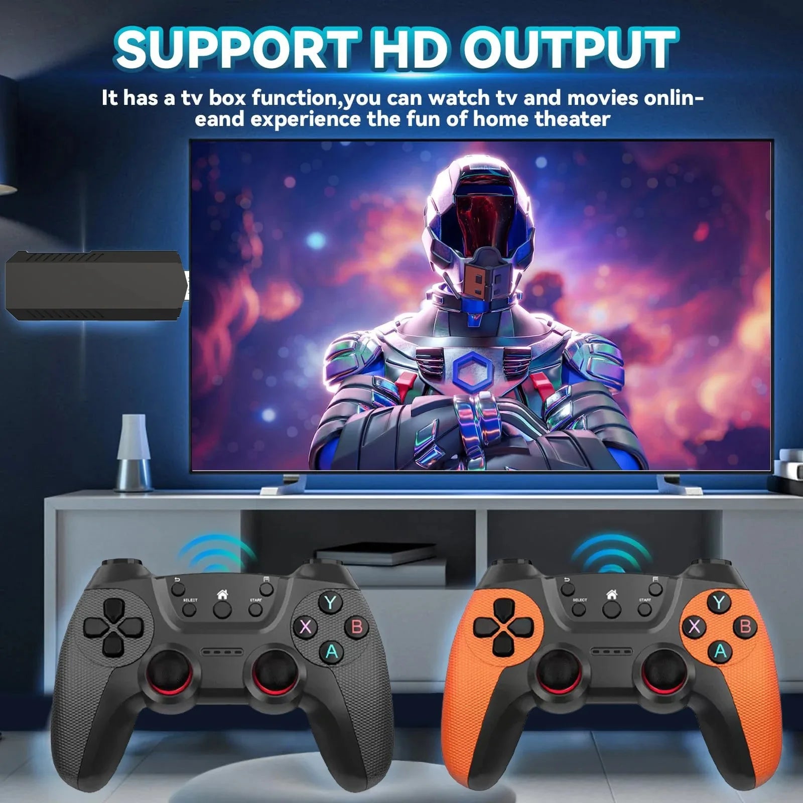 X2Pro TV Game Stick 4K HD Video Handle Game Console 40K/50K Games 64g/128g for PSP Retro Arcade Games PK M15 Pro for Home Gaming by Tech-Home Store