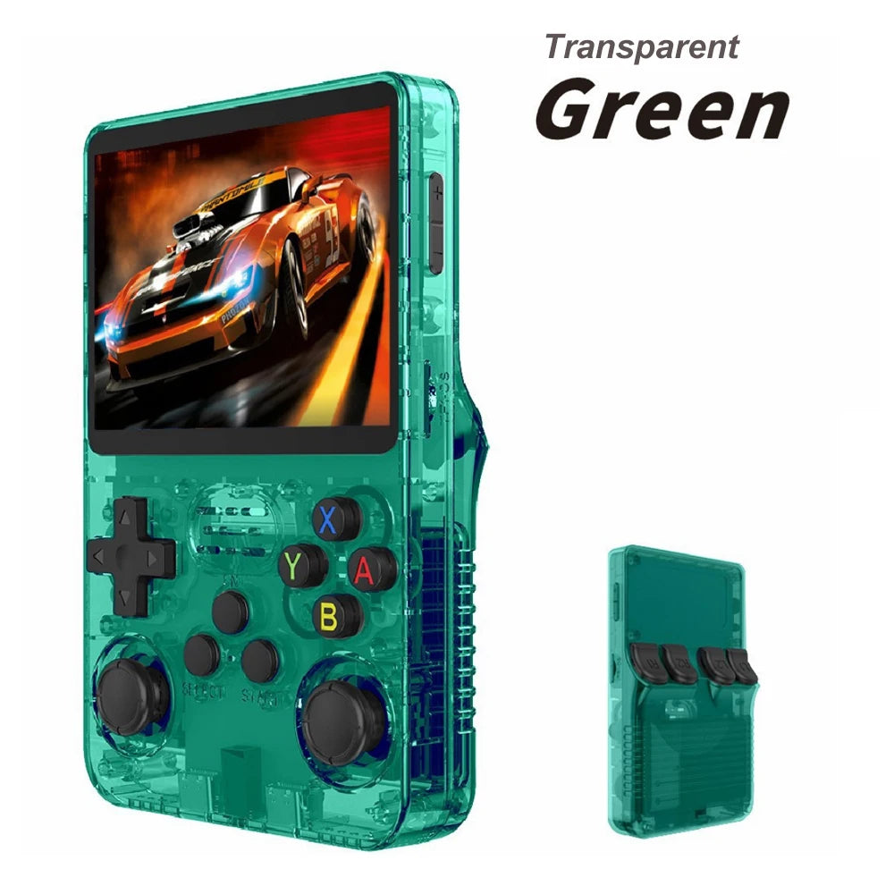 BOYHOM 256G Open Source R36S Retro Game Console - 3.5" IPS Portable Linux ARKOS Handheld | Best Gaming Gift (64G/128G Options) by Tech-Home Store