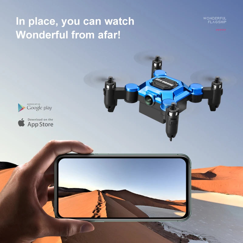 K04 Mini Folding Storage Aircraft Mini Drone 4K - Ultra Lightweight Portable Aerial Camera For Travel by Tech-Home Store