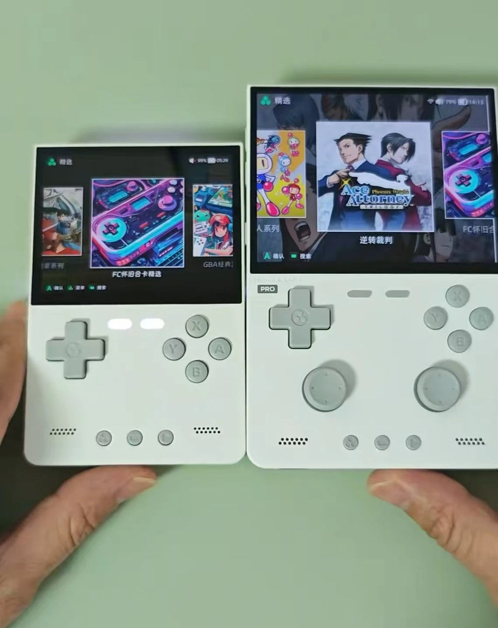 TRIMUI BRICK PRO Handheld Game Console 3.95'' IPS Screen RGB Top Light Dual Hall Joysticks A133P Linux 4.9 System 5000mAhGifts by Tech-Home Store