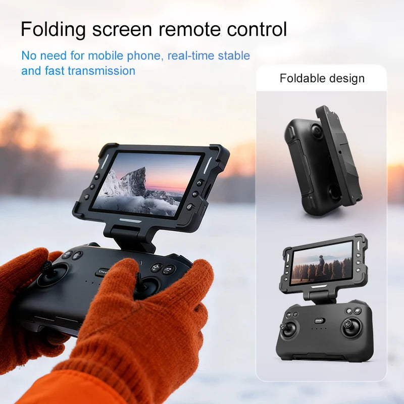 Mini 4 Pro Drone - Foldable Brushless Servo Gimbal Dual Camera For Stable 4K Aerial Photography by Tech-Home Store